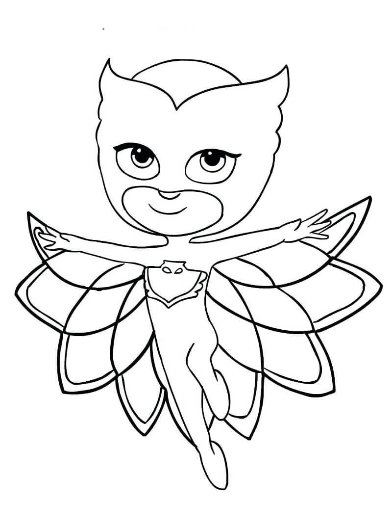 Tô màu Anh Hùng Owlette