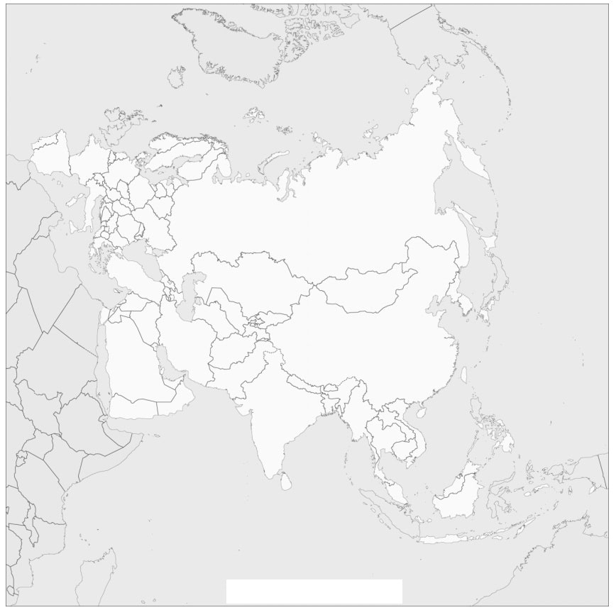 Tô màu Bản Đồ Eurasia