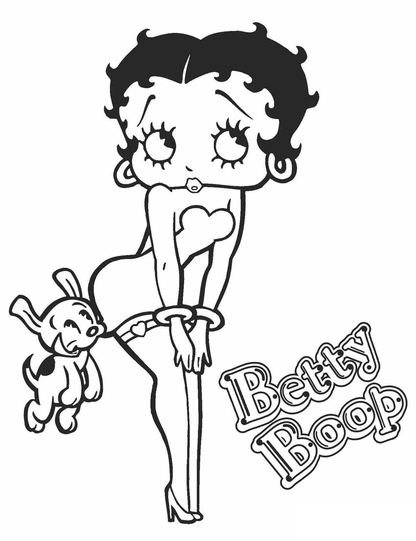 Tô Màu Betty Boop