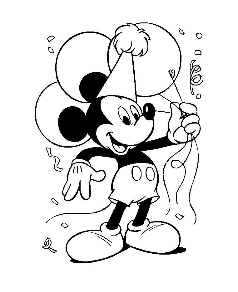 Tô Màu Chuột Mickey