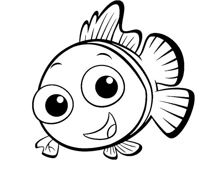 Vẽ và tô màu chú cá vàng rực rỡ | Dạy bé vẽ | Dạy bé tô màu | Fish Drawing  and Coloring for Kid - YouTube