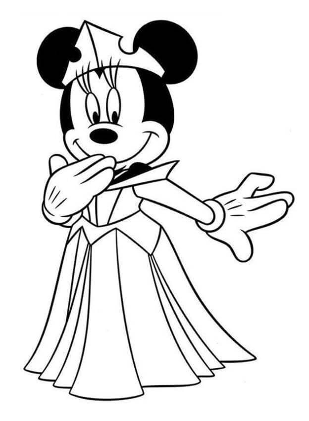 Tô màu Công Chúa Minnie