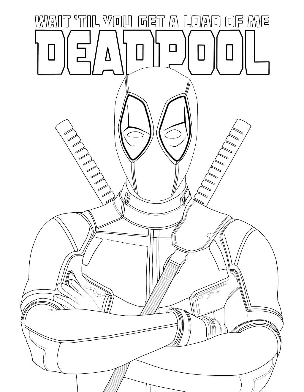Tô màu Deadpool
