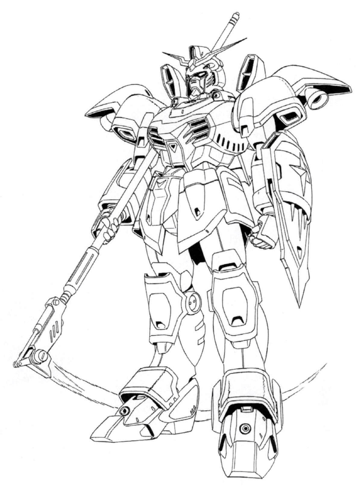 Tô màu Gundam 3