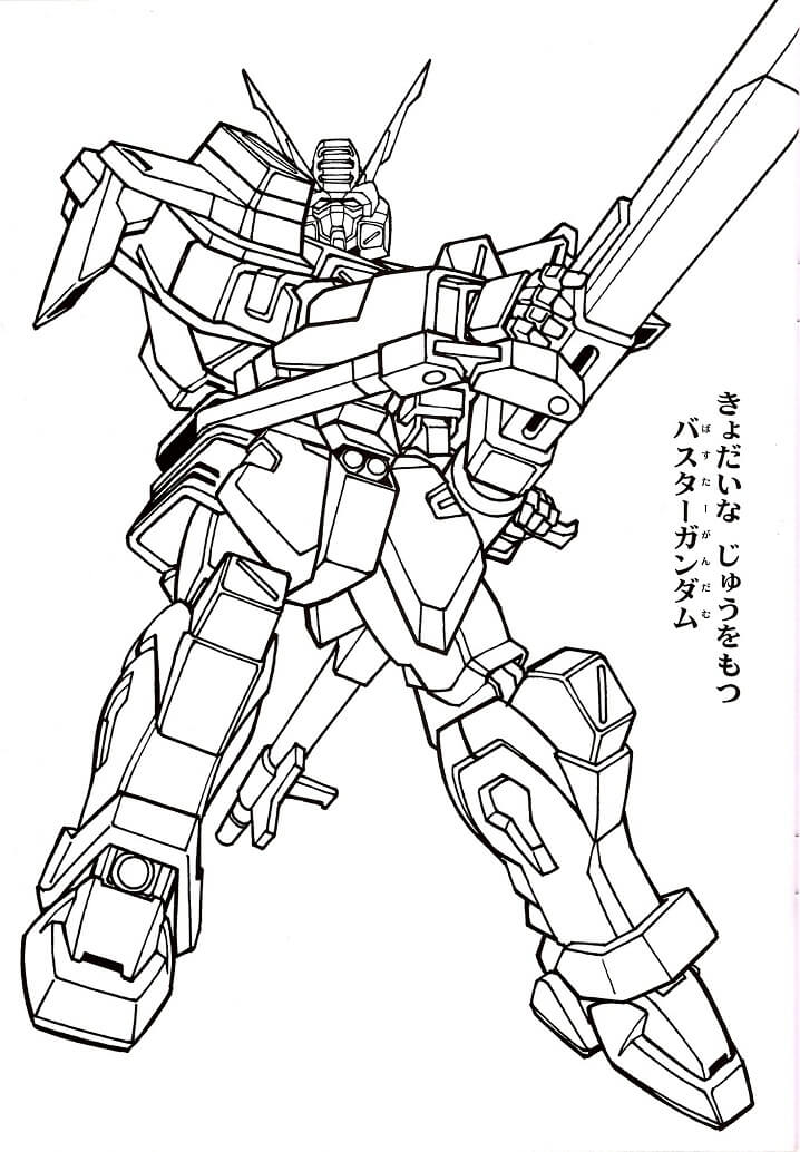 Tô màu Gundam Chiến Đấu