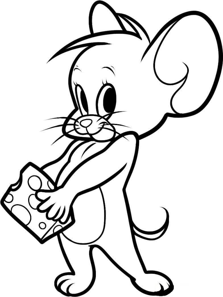 Tải tranh tô màu Quý Ông Tom và Jerry