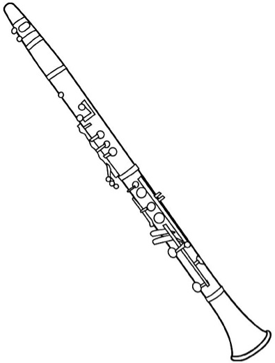 Tô màu kèn clarinet