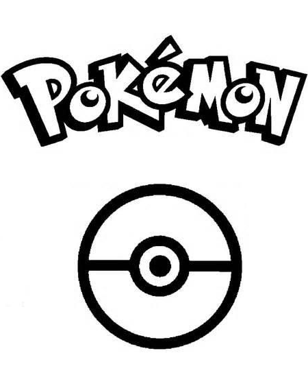 Tô màu logo của pokemon