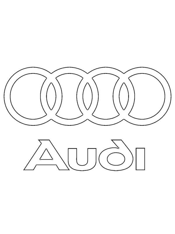 Tô màu Logo Xe Audi