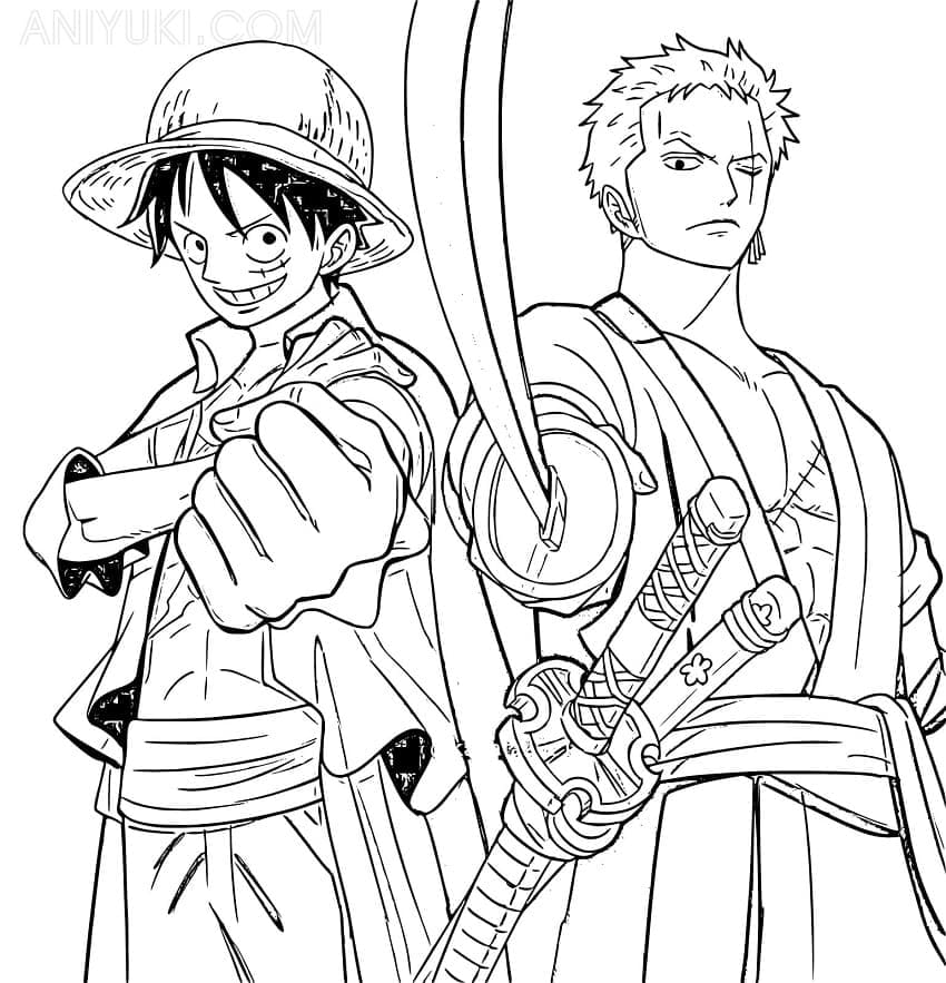 Lịch sử giá Line Art Tranh tô màu Anime One Piece được chọn mẫu - Dành cho  các Fan của One Piece yêu thích sáng tạo cập nhật 3/2024 - Mua Thông Minh