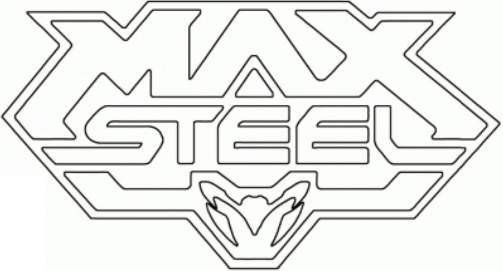 Tô màu max steel logo