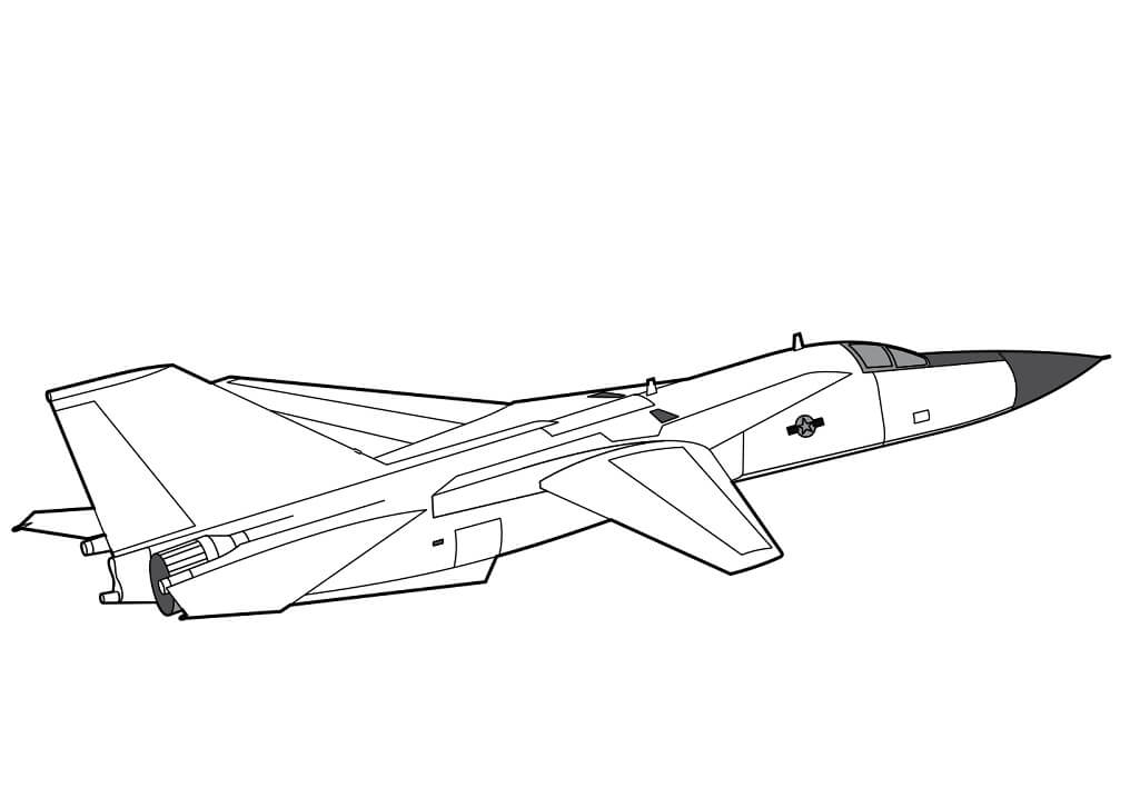 Tô màu Máy Bay Chiến Đấu F-111 Aardvark