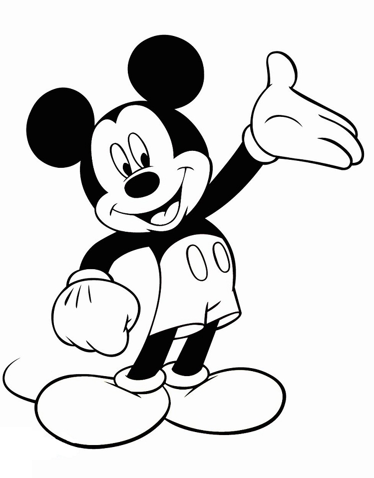 Tô màu Mickey Mouse Coloring Pages Mickey Mouse Coloring Sheets Bestof Mickey Mouse And Friends