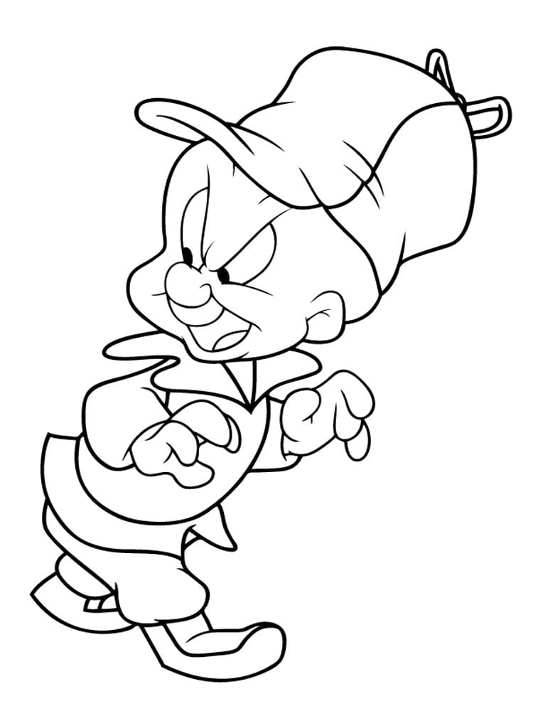 Tô màu Nhân Vật Elmer Fudd