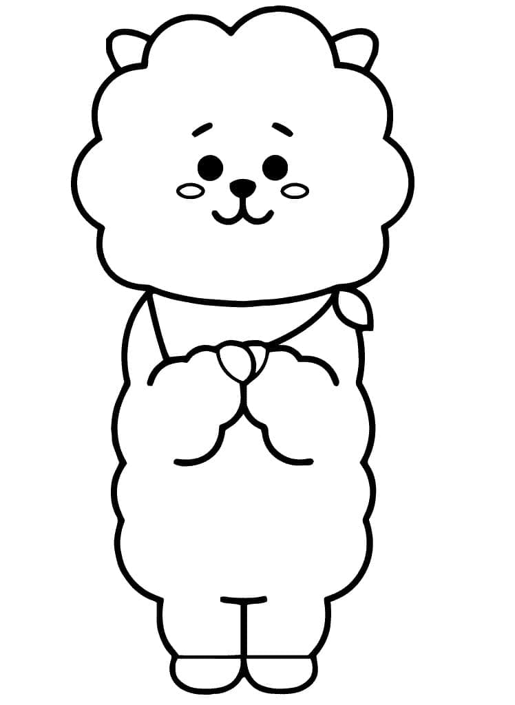 Tô màu Nhân Vật RJ BT21