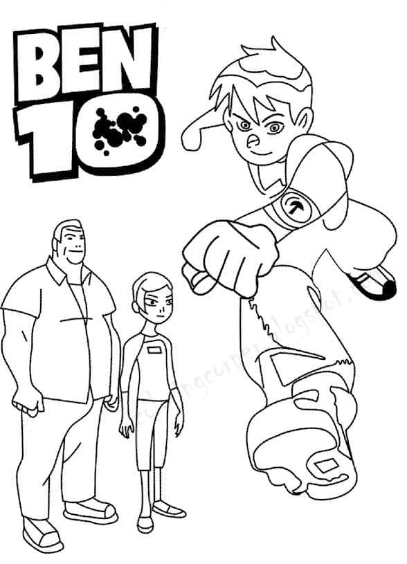 Tô Màu Ben 10 (Ben Ten)