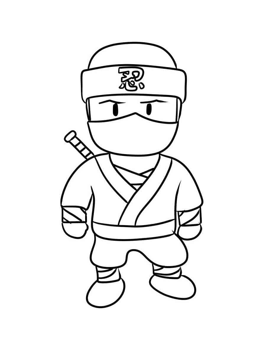 Bộ 30 tranh tô màu cho bé và người lớn khổ giấy lớn A4 (70gsm) - Ninja sát  thủ | Lazada.vn