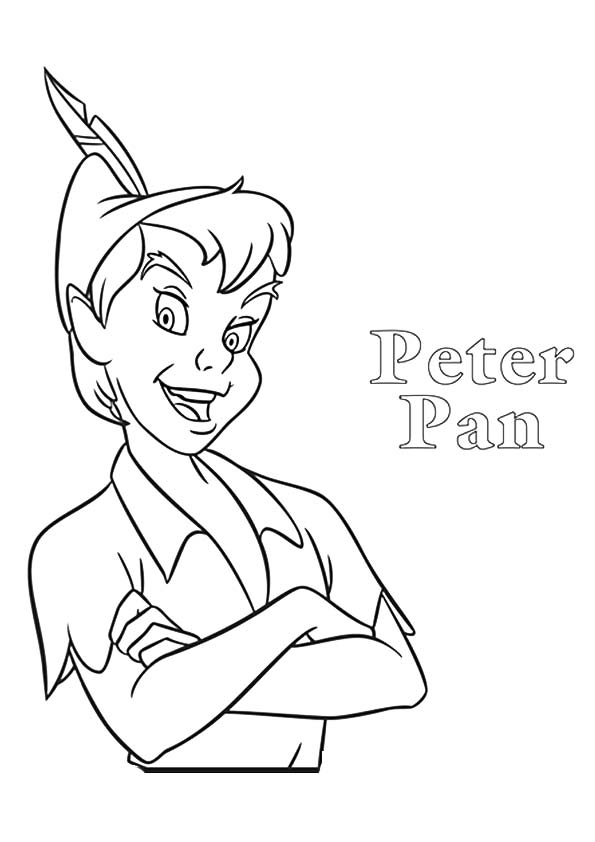 Tô màu peter pan vui vẻ