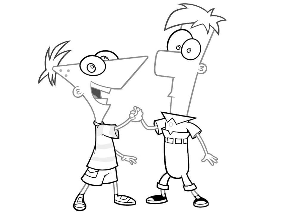 Tô Màu Phineas and Ferb