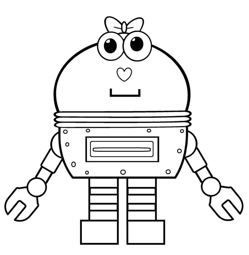 Tranh Tô Màu Robot ❤️ 1001 Hình Robot Đẹp Chất Nhất - Tin Tức Giáo Dục Học  Tập Tiny