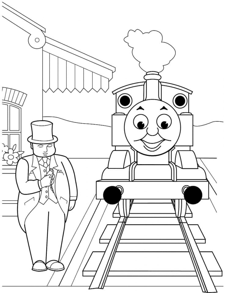 Tranh vẽ tàu hỏa dành cho trẻ nhỏ