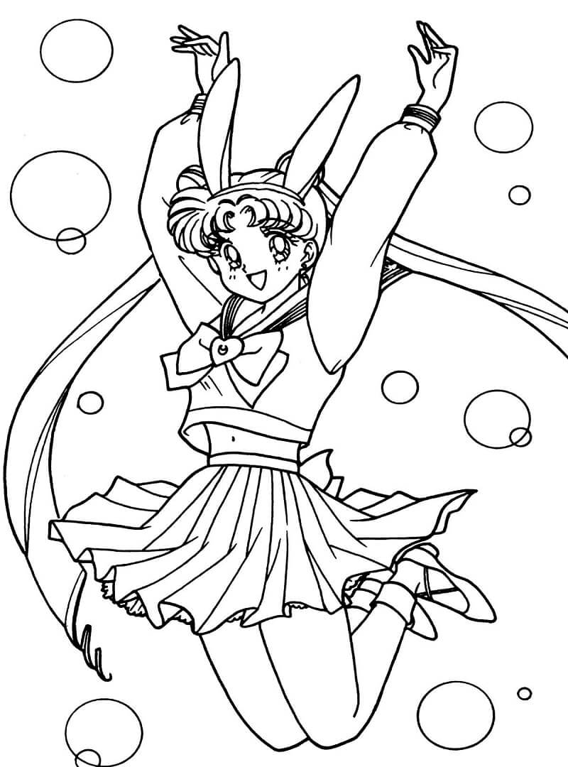Tranh tô màu thủy thủ mặt trăng đẹp (34) | Sailor moon crystal, Trang tô màu  cho người lớn, Thủy thủ mặt trăng