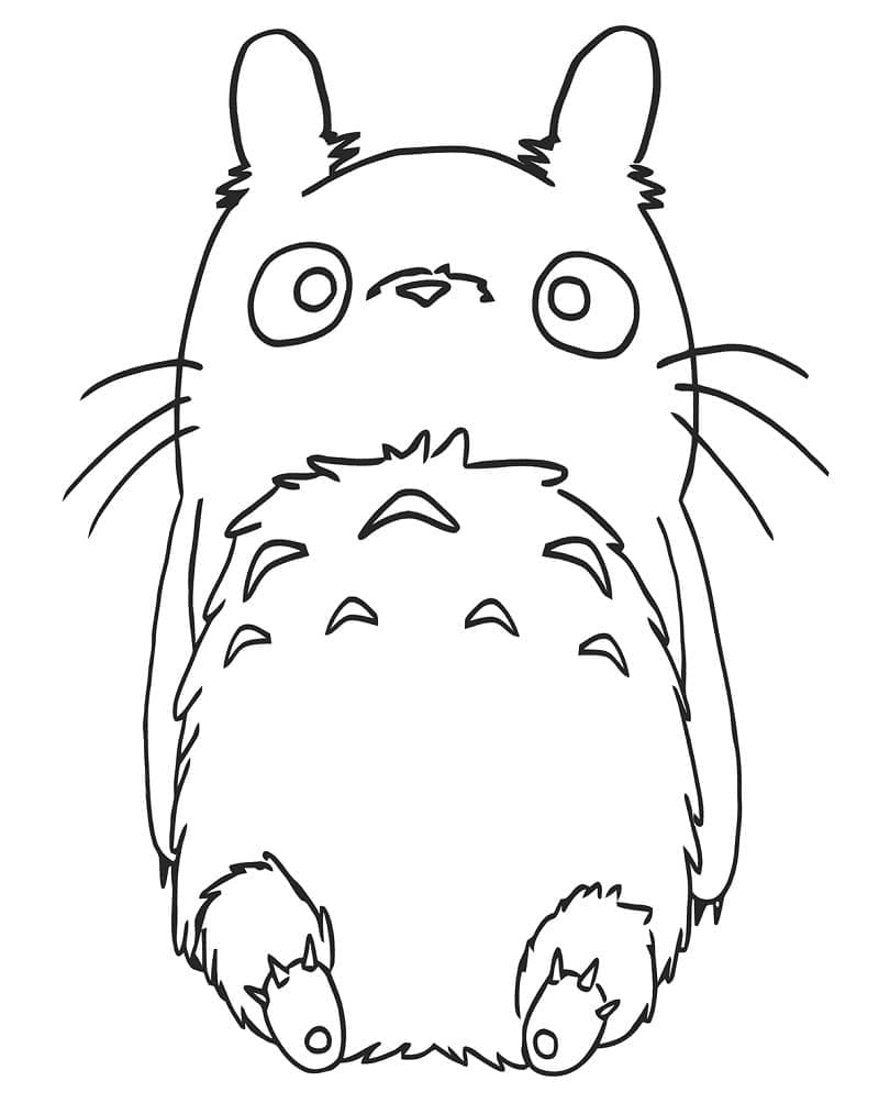 Tô màu Totoro Ngộ Nghĩnh