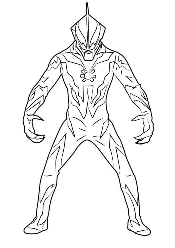 Tô màu Ultraman belial