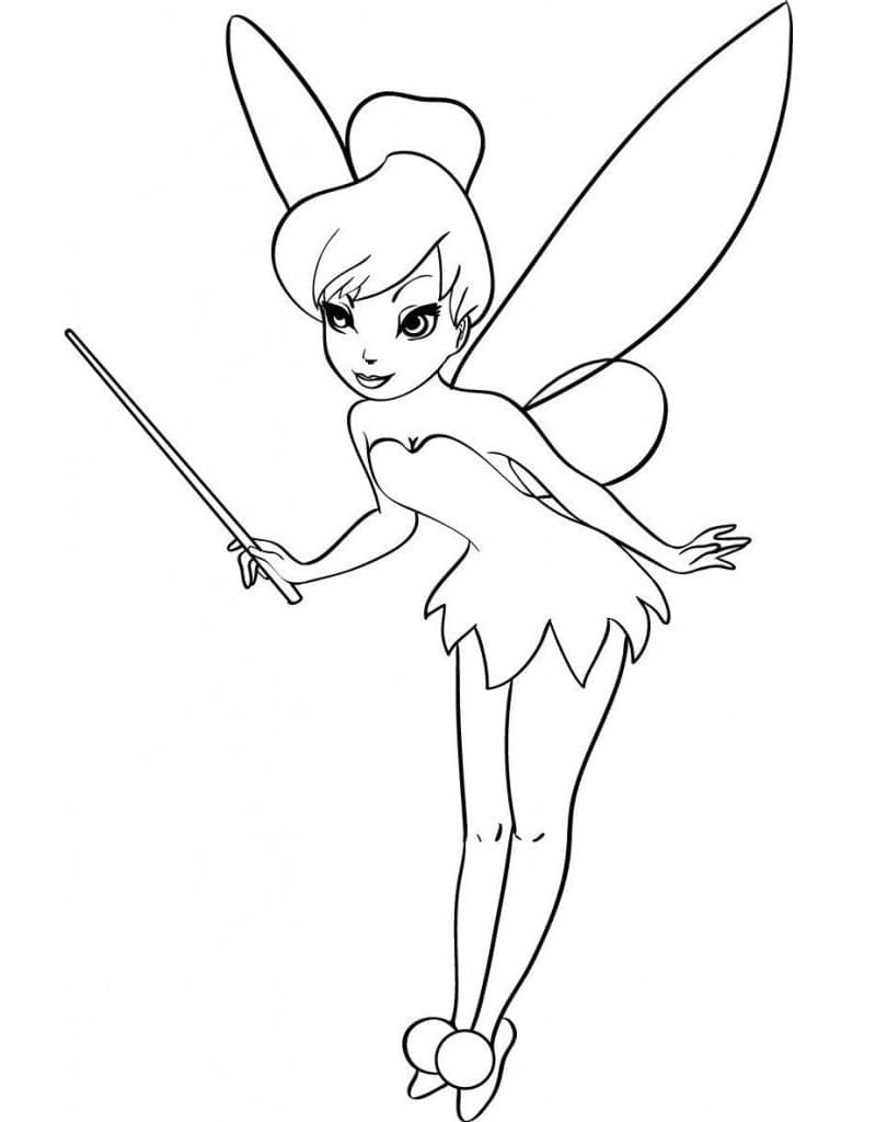 Tô màu Tinker Bell Đẹp