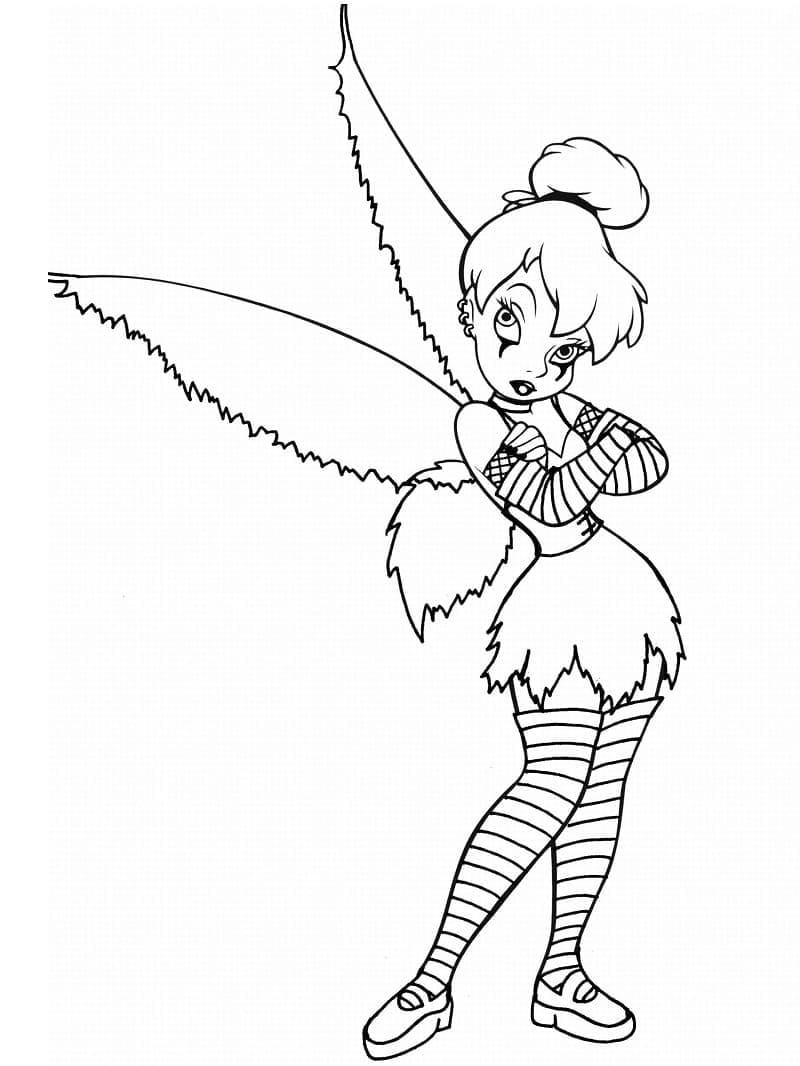 Tô màu Tinker Bell Ngầu