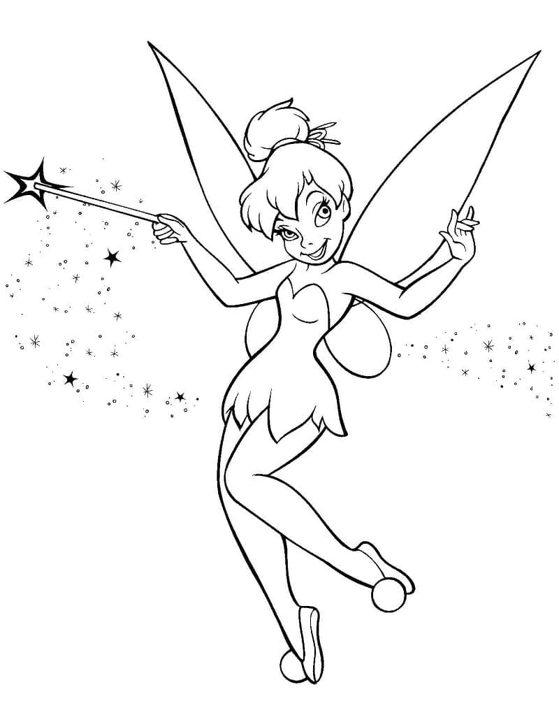 Tô màu Tinker Bell Quyến Rũ