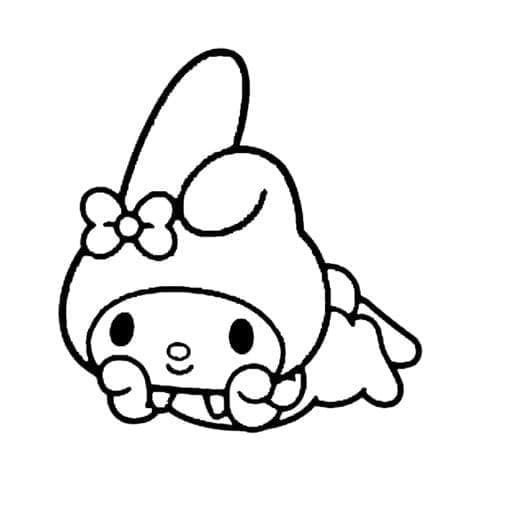 Tô màu My Melody Đáng Yêu