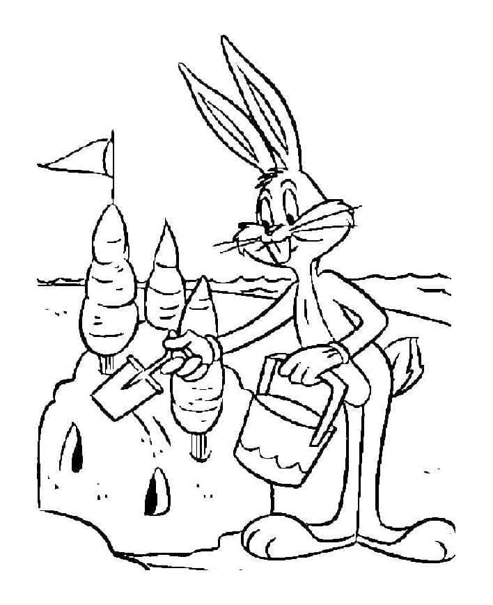 Tô Màu Thỏ Bugs