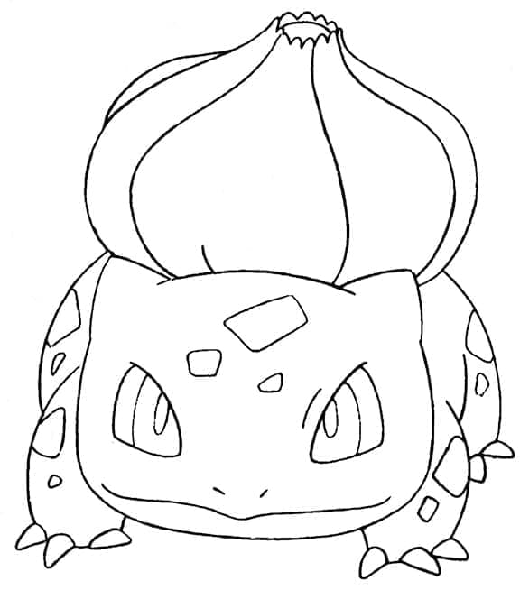 Tô màu Bulbasaur Đẹp