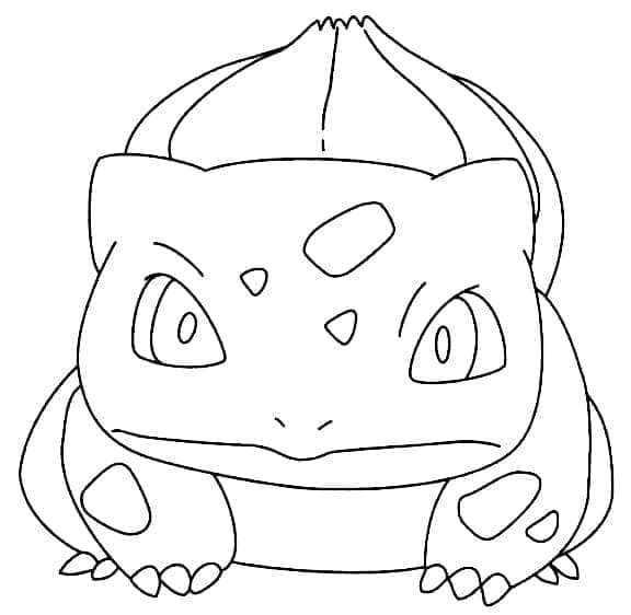 Tô màu Bulbasaur Đơn Giản