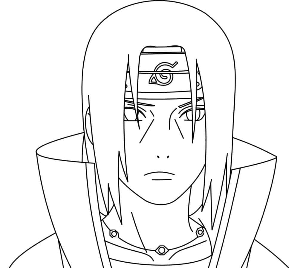 Tô màu Itachi Cực Ngầu