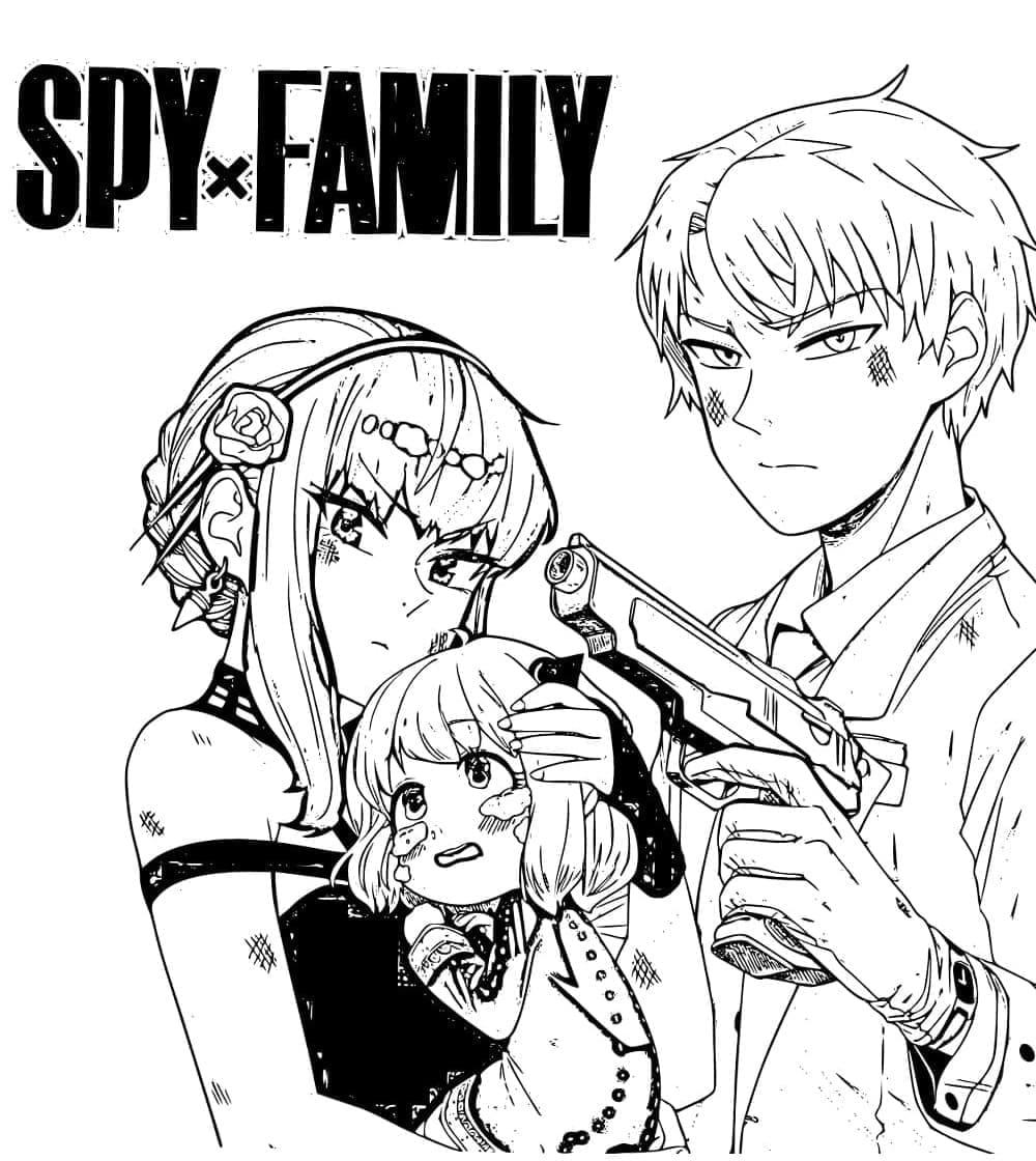 Tô màu Spy x Family (4)