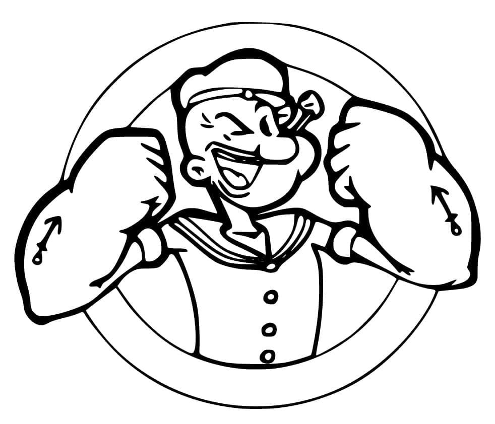 Tô Màu Thủy Thủ Popeye