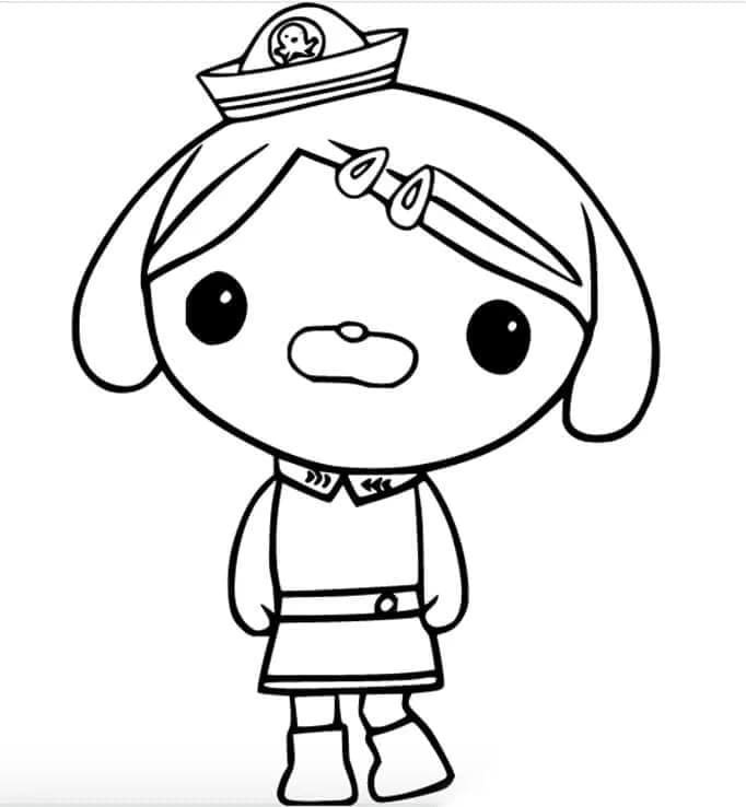 Tô màu Dashi Trong Octonauts