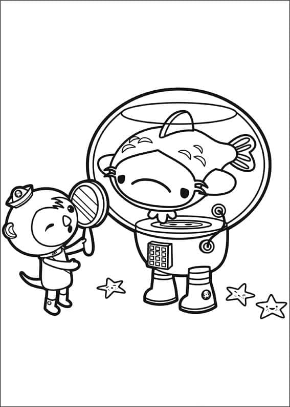 Tô màu Hoạt Hình Octonauts