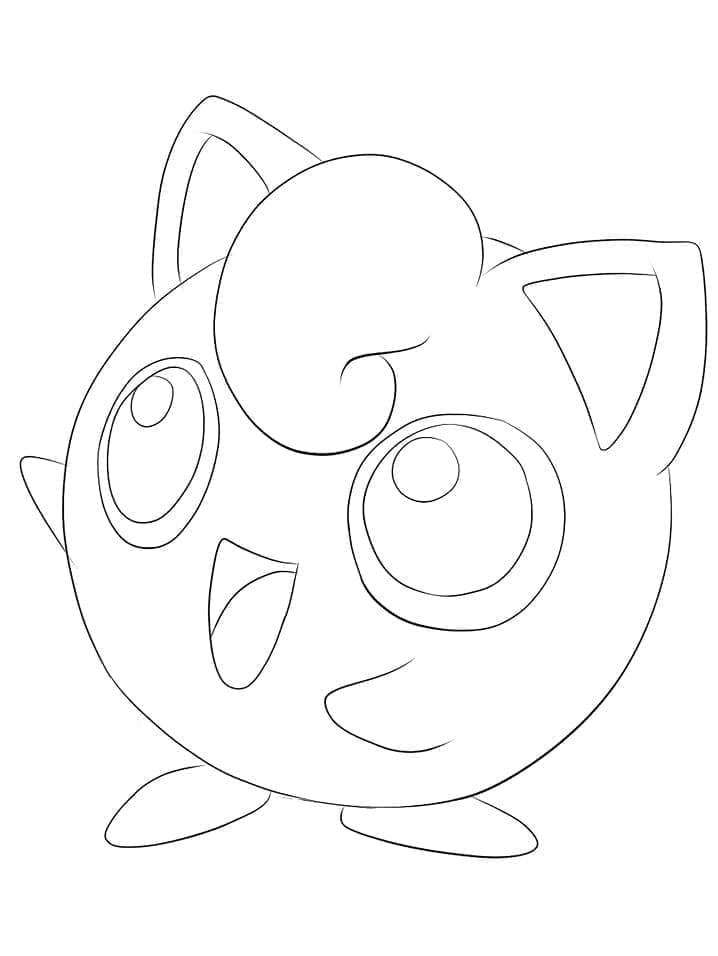 Tô màu Jigglypuff Cute