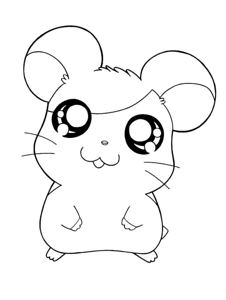 Tô màu Hamtaro Đáng Yêu Nhất