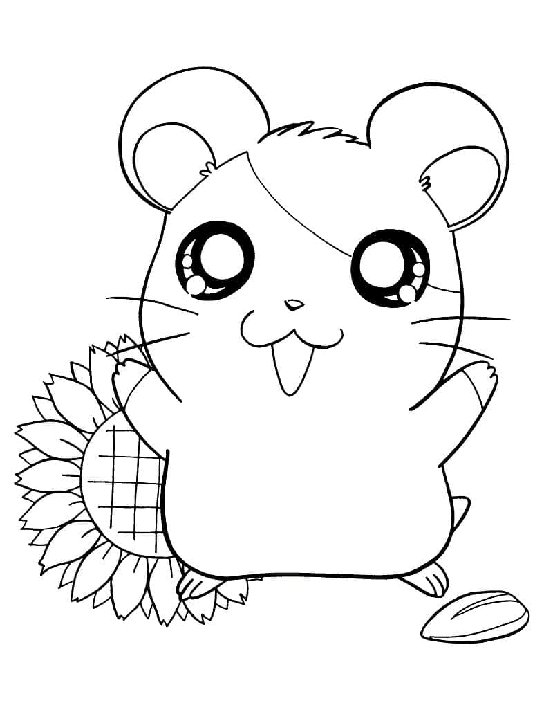 Tô màu Hamtaro Thân Thiện