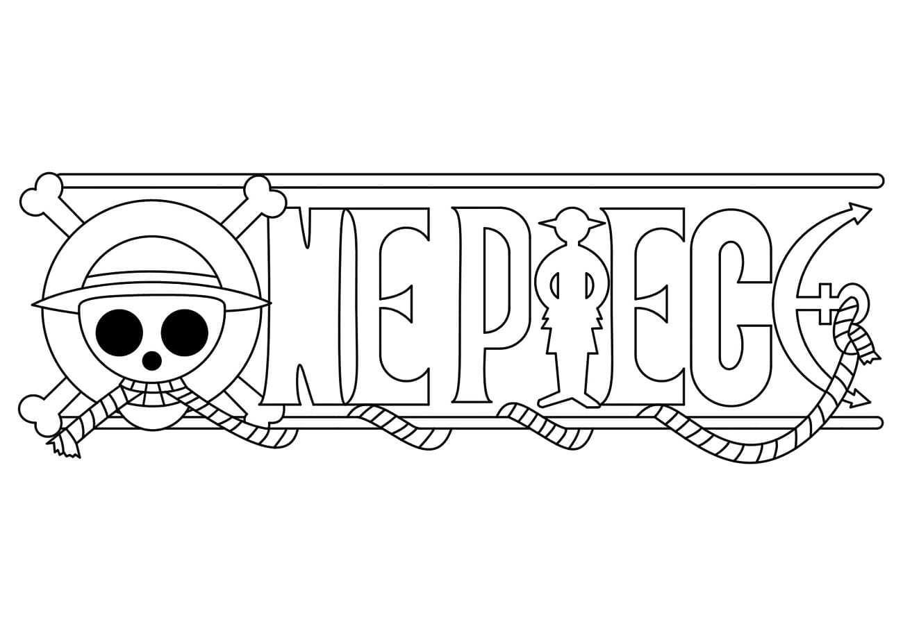 Tô màu Logo Trong One Piece