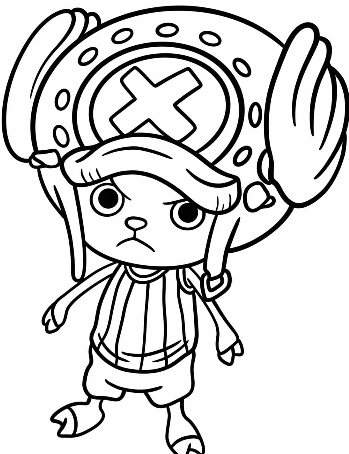 Tô màu Nhân Vật Chopper Trong One Piece