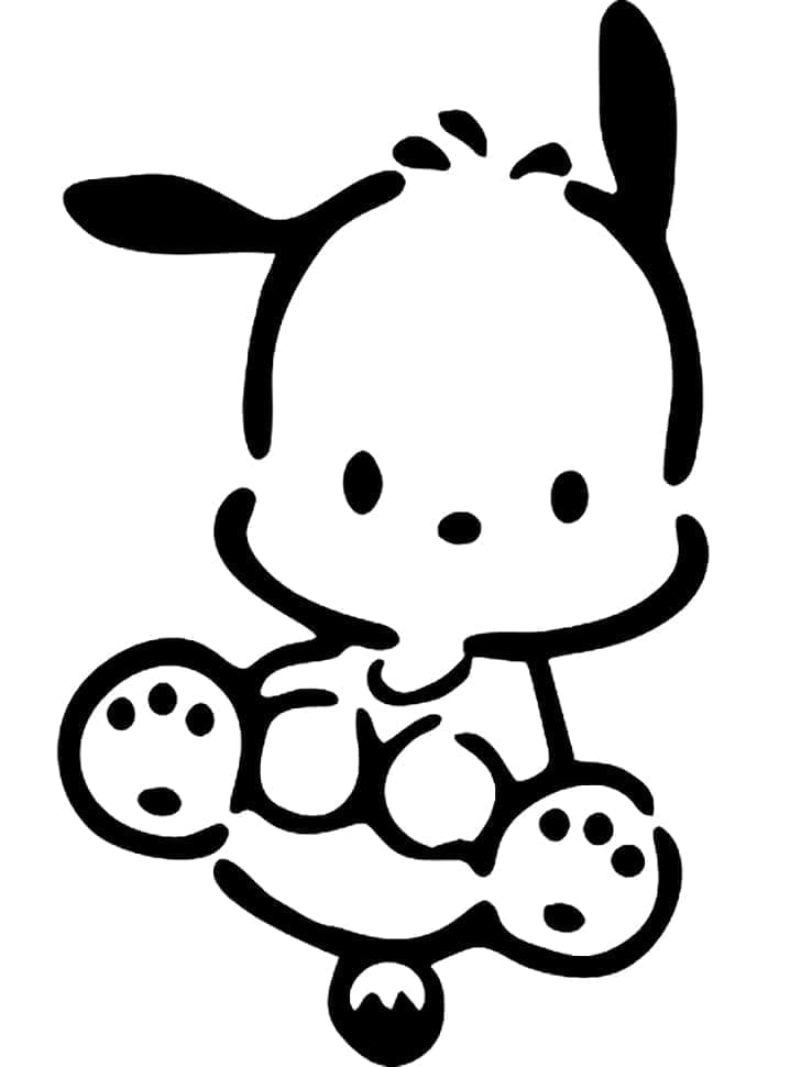 Tô màu Pochacco Cute