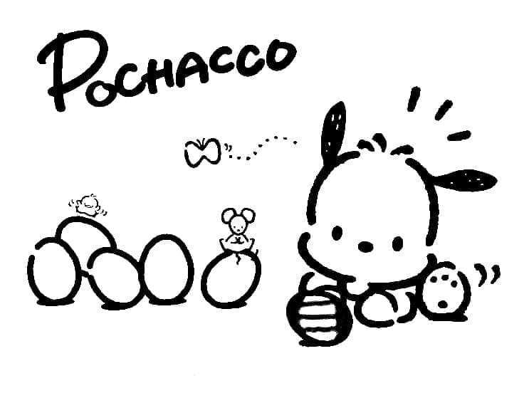 Tô màu Pochacco