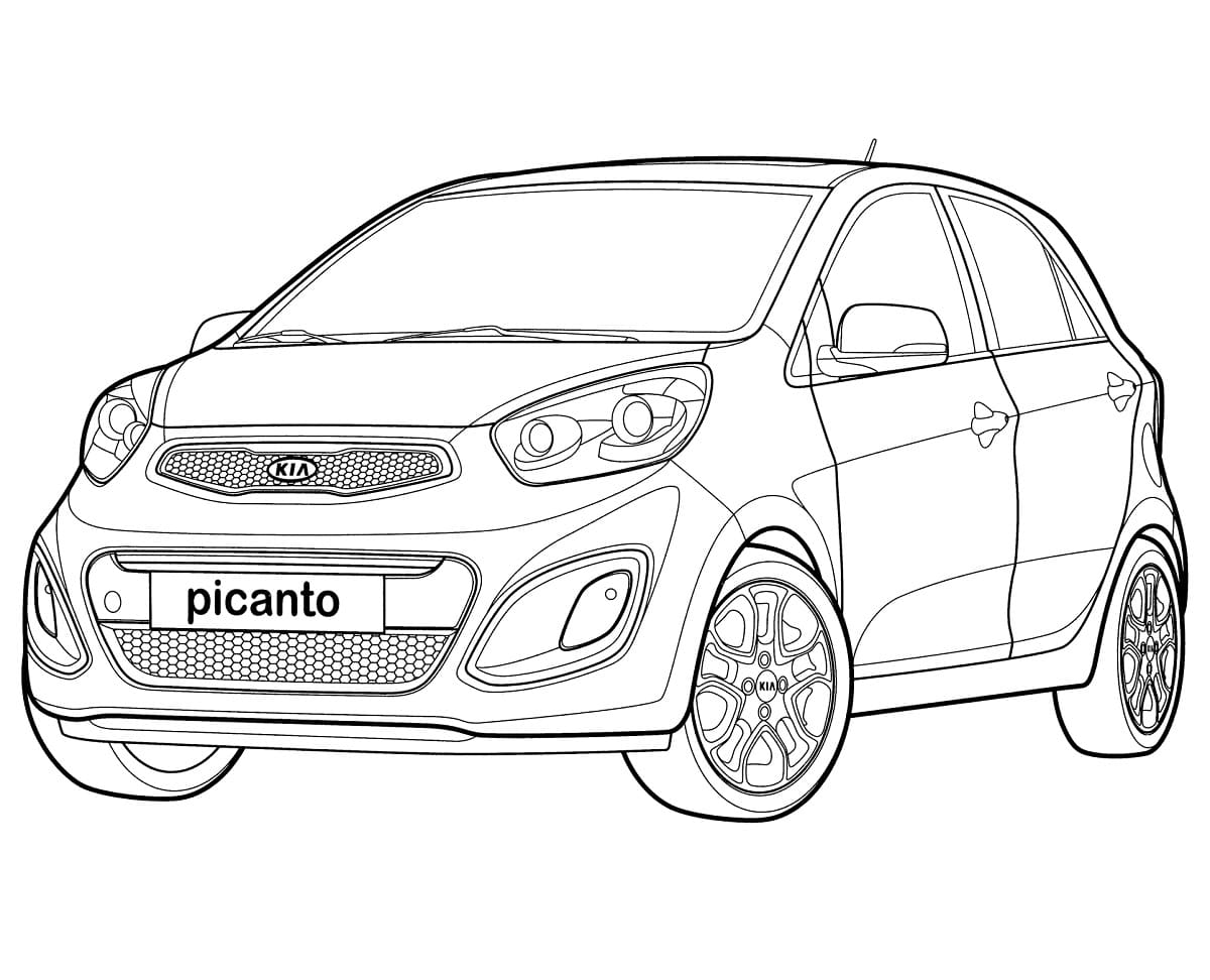 Tô màu Xe Kia Picanto